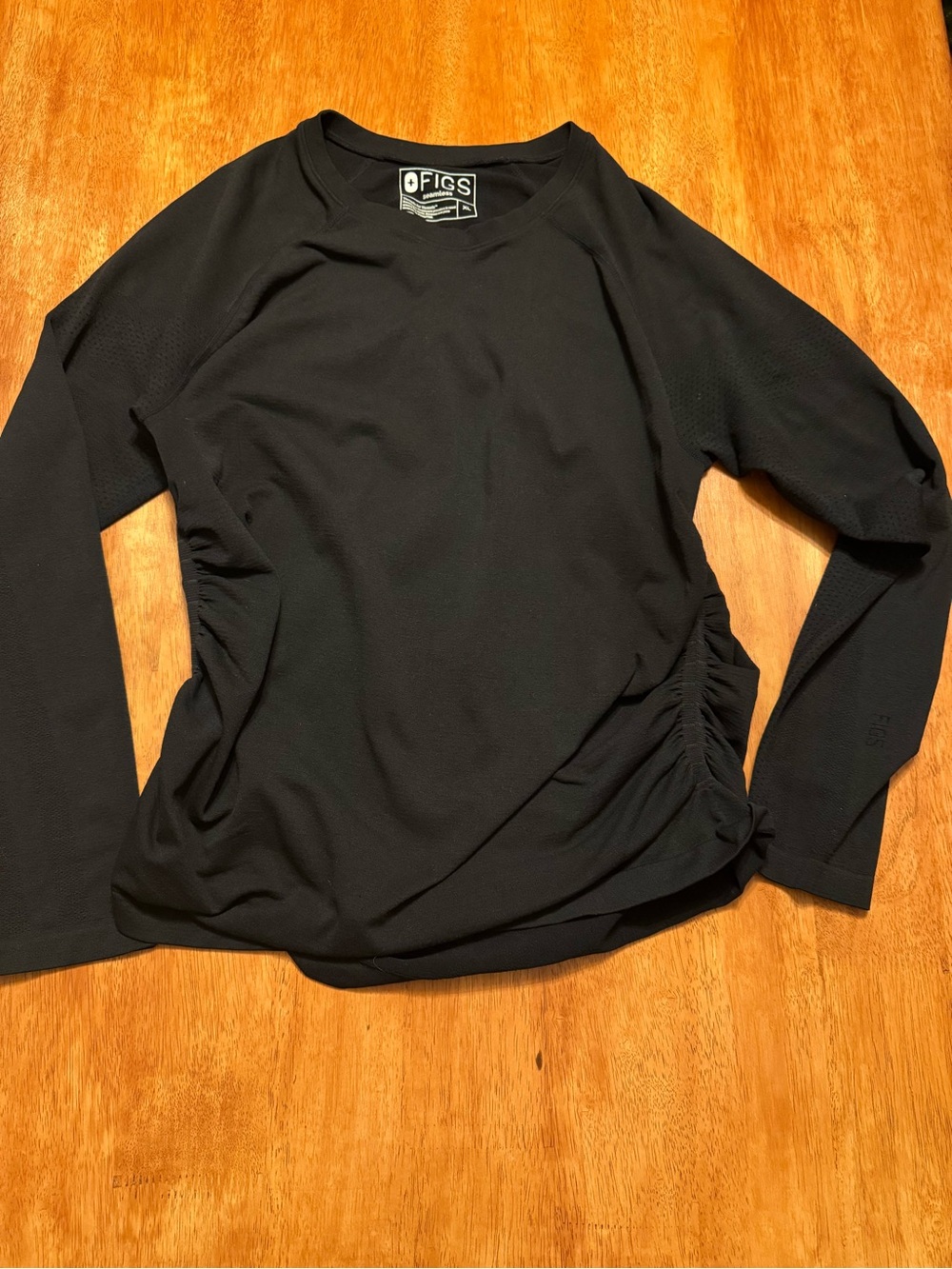FIGS NWOT Maternity XL Cary Black